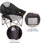 Outdoor Camping Chair Folding Chair Black