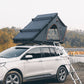 Trustmade Triangle Aluminium Black Hard Shell Grey Rooftop Tent with Roof Rack Scout Plus Series